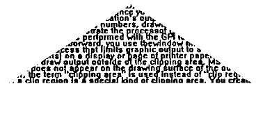 Triangular Clip Path