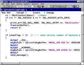 LPEX - The 'Other' Programmer's Editor - EDM2