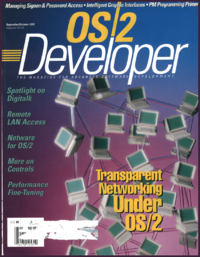 IBM OS/2 Developer Magazine Volume 5 Number 4 Cover