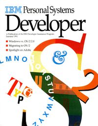 IBM Personal Systems Developer Summer 1991 Cover